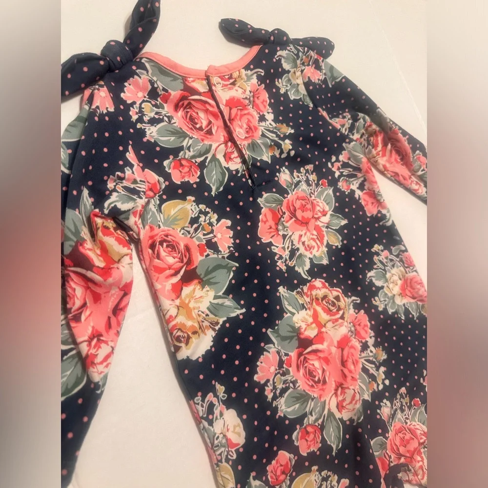 6M Penelope Plumm Floral Romper